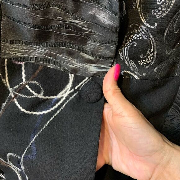 Unique Vintage Statement Papillon Jacket - Picture 8 of 13